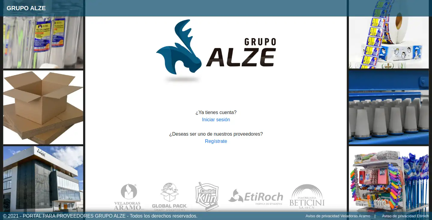 Gpoalze aplicacion web