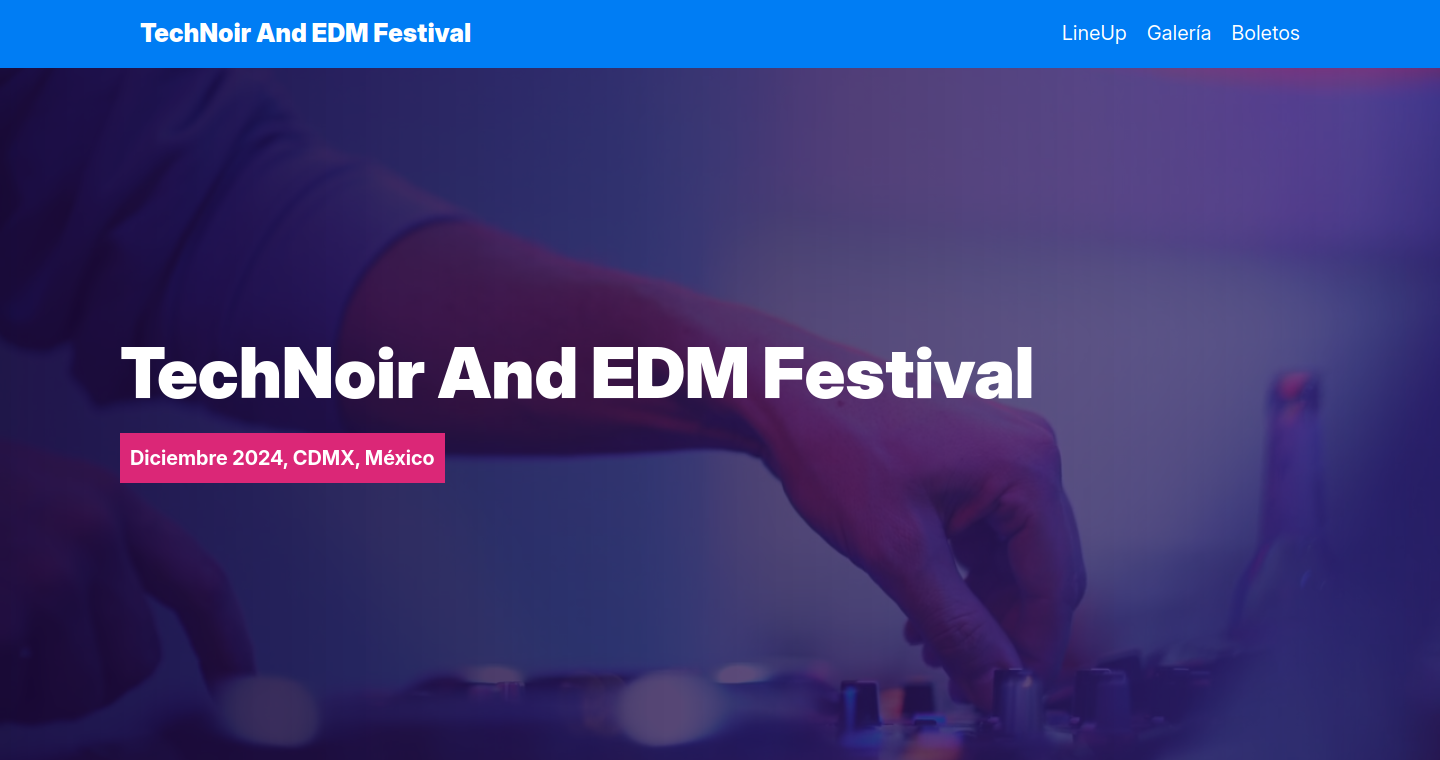 imagen  TechNoir And EDM festival